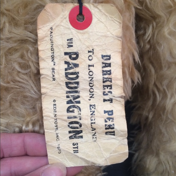 Vintage 1975 Eden Paddington Bear - Picture 5 of 9
